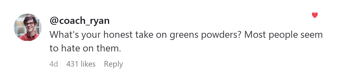 viewer comment